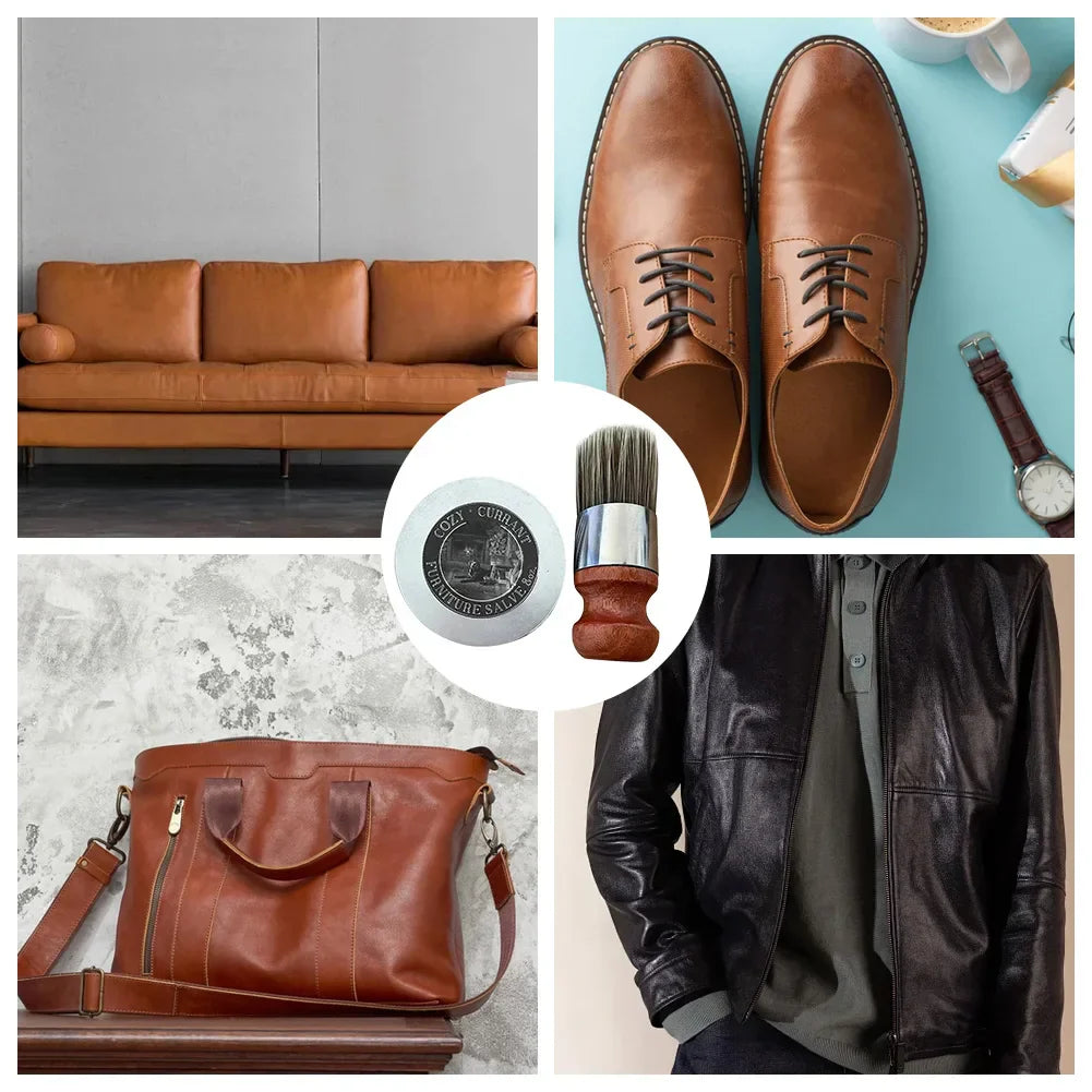 LeatherLuxe™ Balm — Revive Dull Leather to Stunning, Lasting Shine and Strength