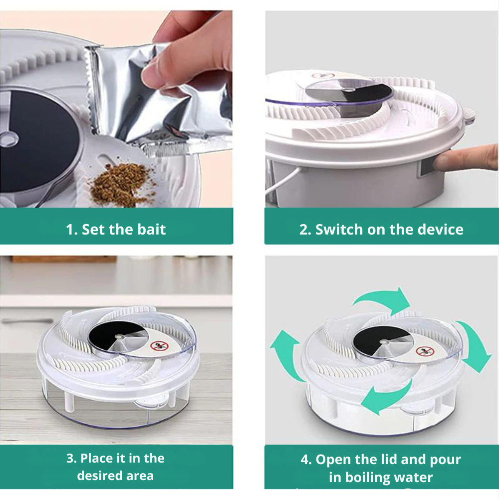 Chemical-Free Fly Trap – SilentCatch