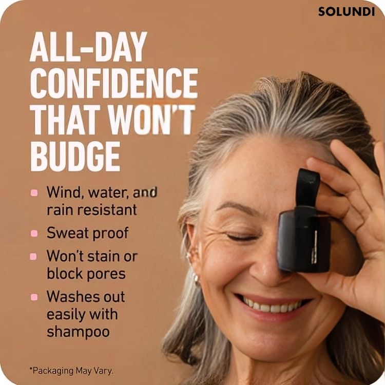 VeraTint™ — Instantly Erase Grey Roots for Bold, Voluminous Hair That Lasts All Day