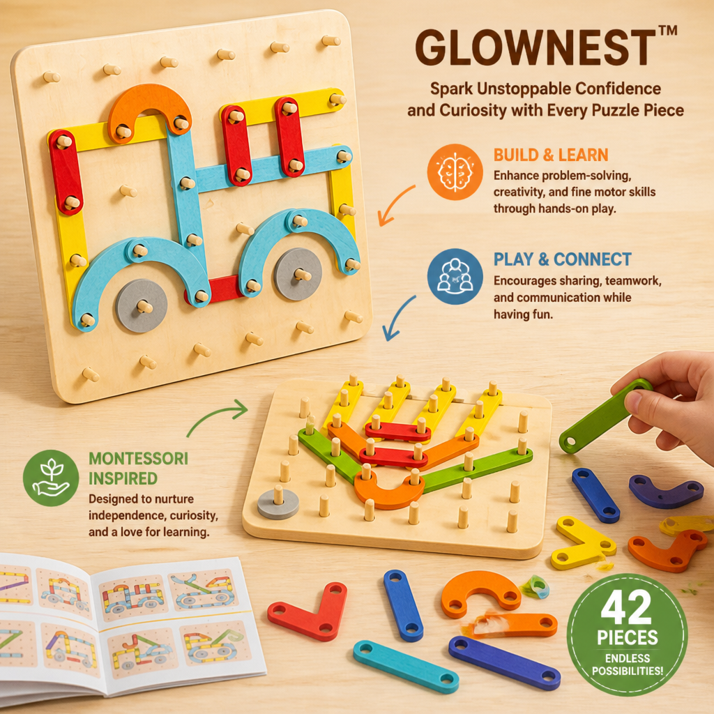 BrightBeam™ — Build, Solve & Create the Screen-Free Toy They Actually Choose
