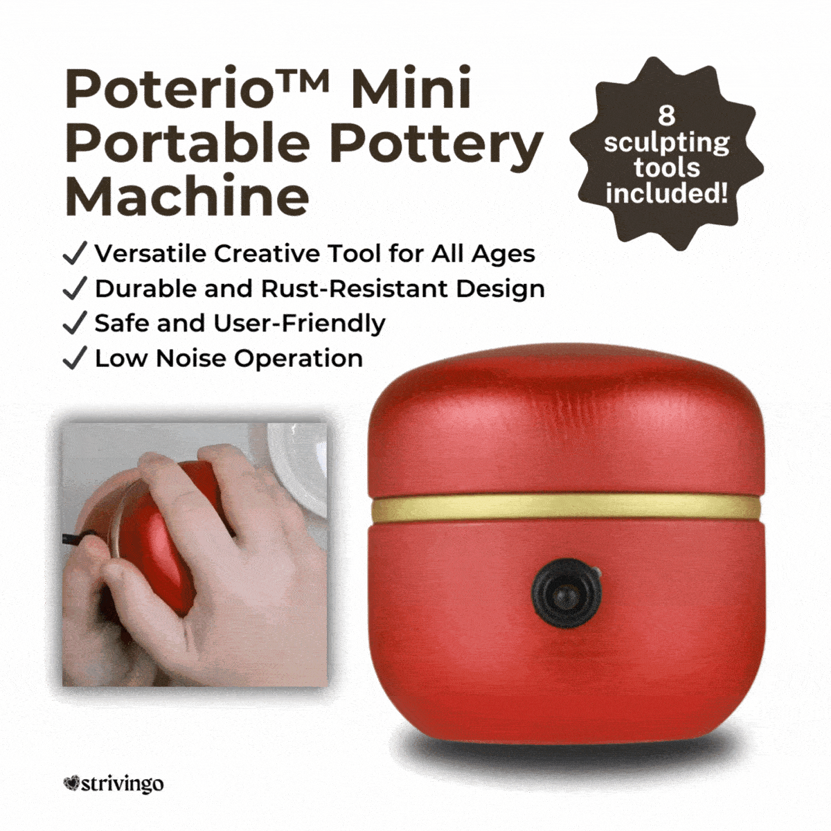 ClayCrafter™ — Effortless Pottery Magic for All Ages in Your Own Home