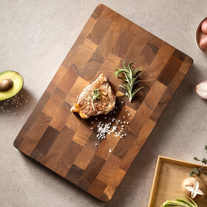 Solid Wood Cutting Board – Durable, Natural, and Kitchen-Friendly