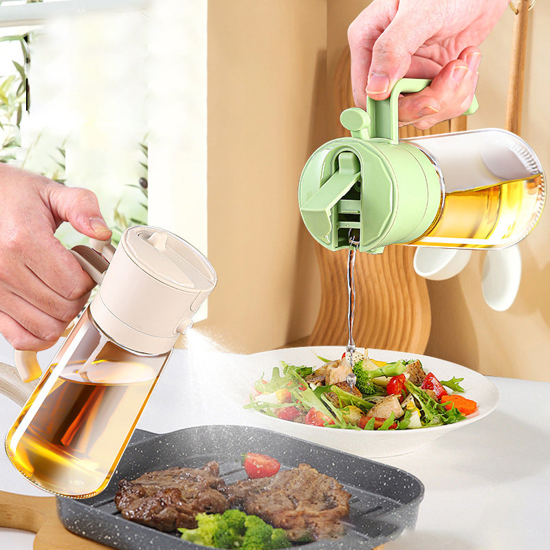 Dual Oil Sprayer for Precise Control – Healthier Cooking Creations