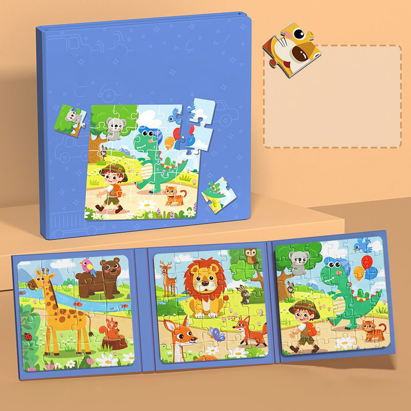 Magnetic Puzzle Book for Kids – Instant Favorite!