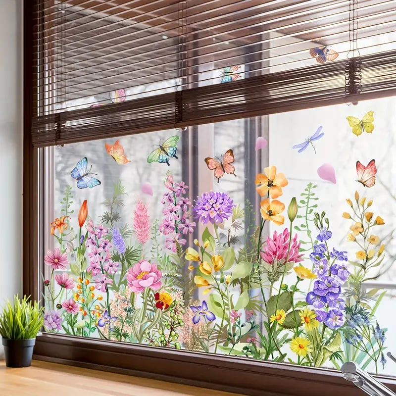 Transform Your Windows into Colorful Floral Dreams with BloomAura