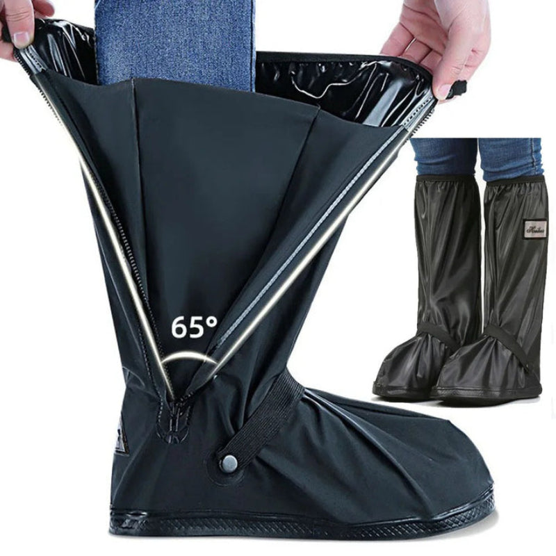 Waterproof Shoe Covers - Secure Grip for Dry Feet and Full Mobility
