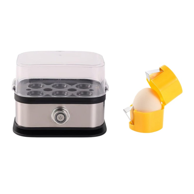 Multi-Functional Egg Cooker with Clear Lid