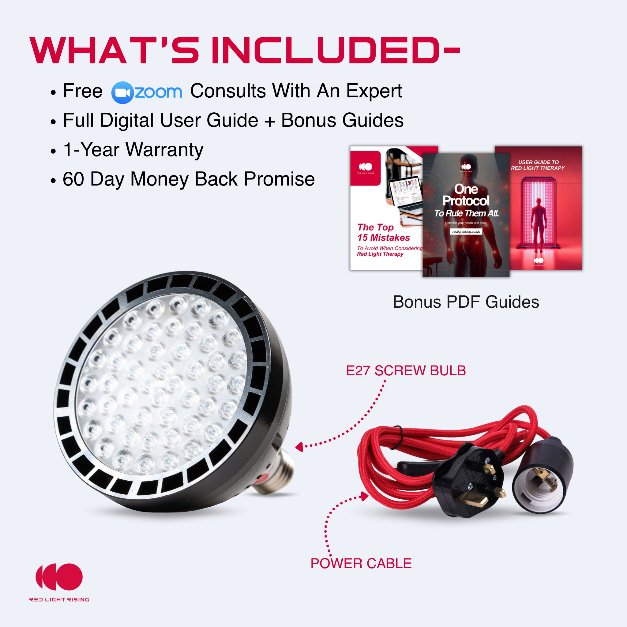 Portable Red Light Therapy Tool for At-Home Treatment