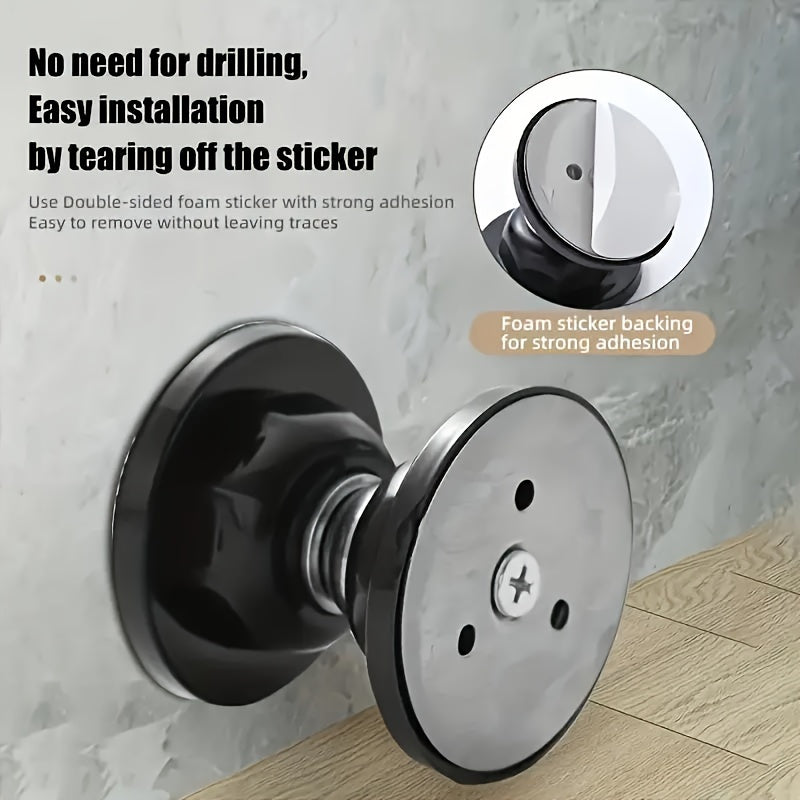 Magnetic Door Stopper - No Drilling Required