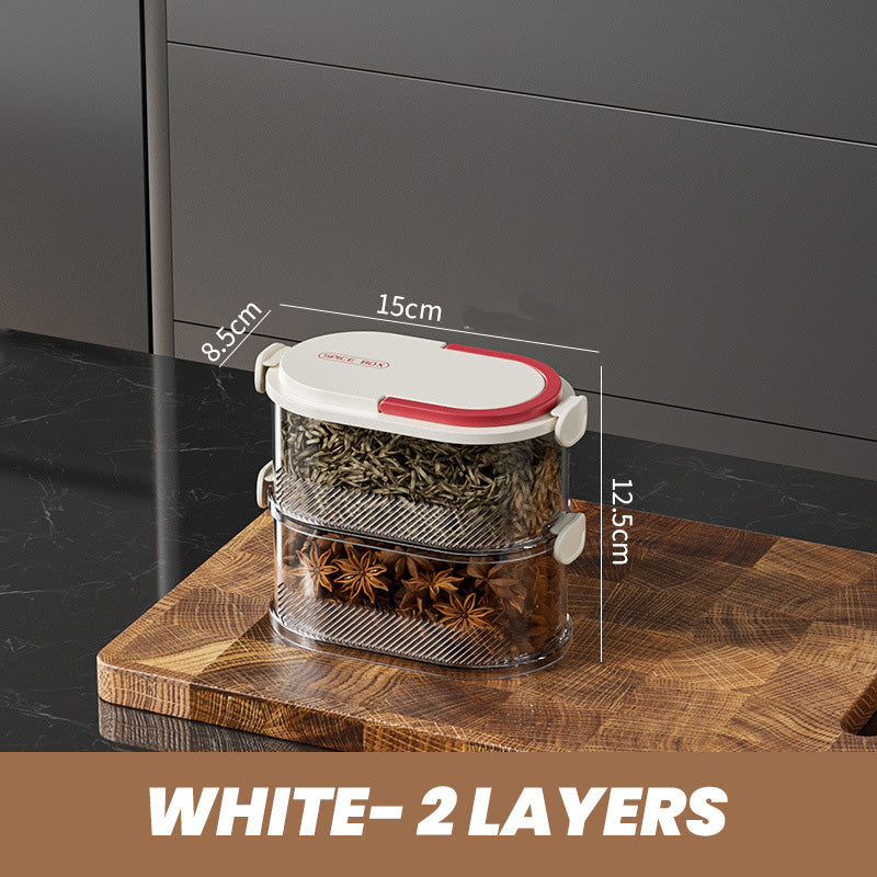 Aroma Organizer - Spice Freshness and Order at the Push of a Button