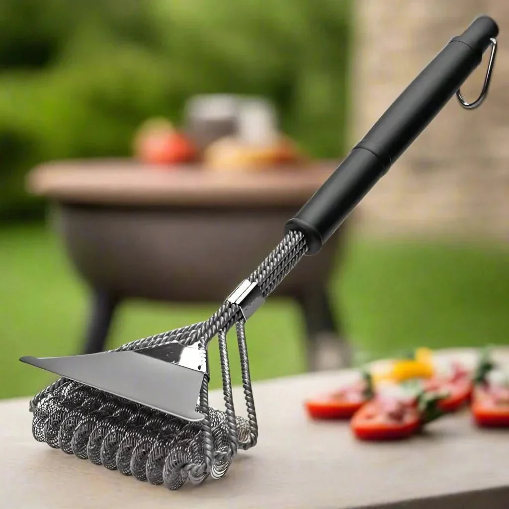 FlameSweep Grill Cleaner – Safe Cleaning for Stress-Free BBQ Moments