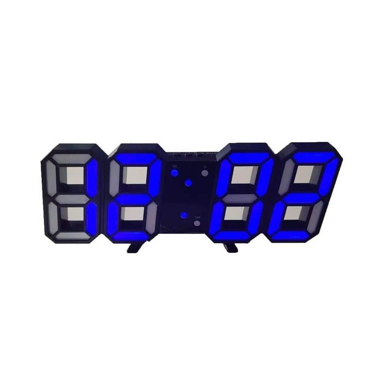 3D LED Wall Clock - Effortlessly Read Time in Bright Clarity Anytime