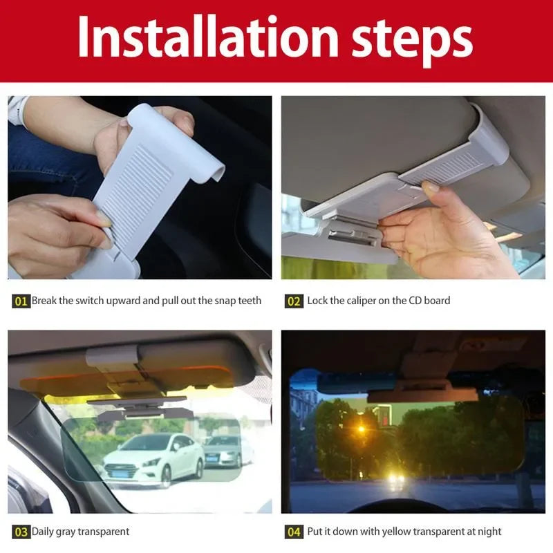 Car Sunshade for Glare Reduction