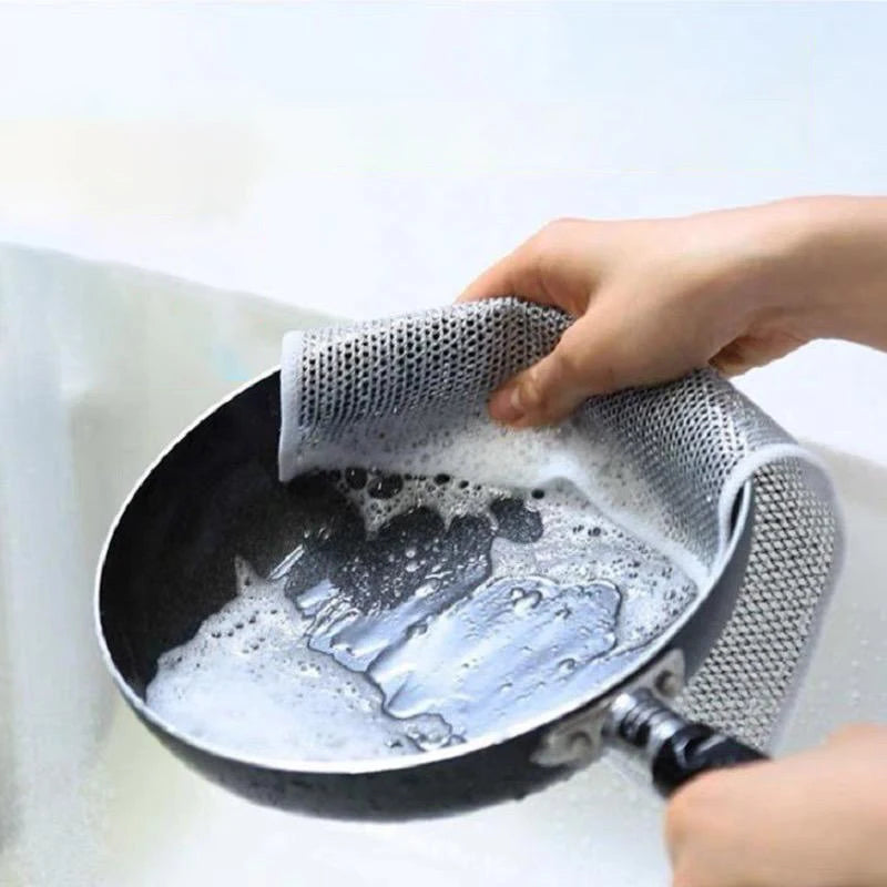 RadianceWipe™ Dual-Surface Cloth — Effortless Gleam Without Harsh Chemicals or Scrubbing Sweat