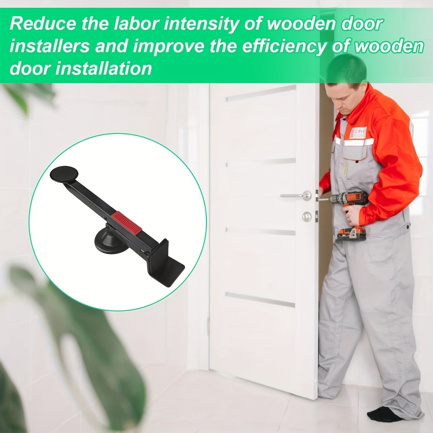 Heavy Door Lifter – Effortlessly Control and Position Like a Pro