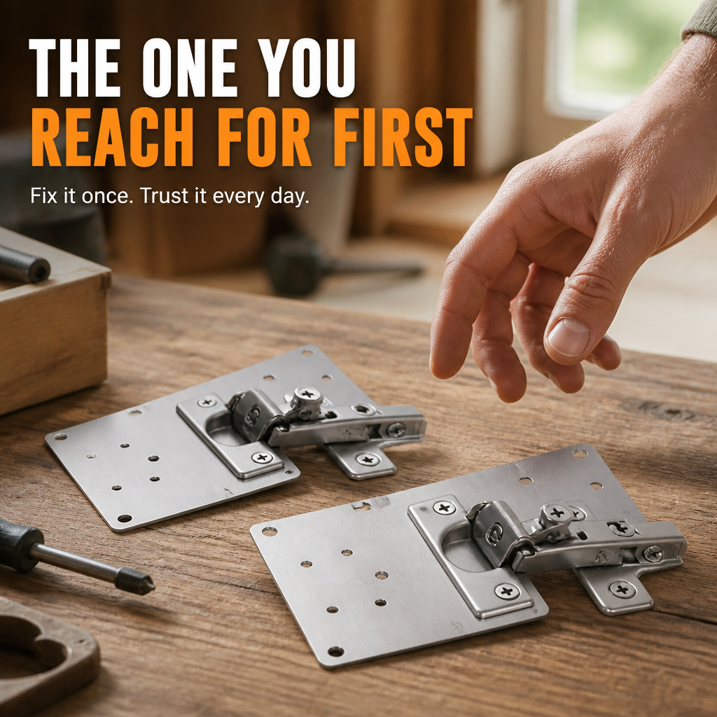 SteelGrip™ — Finally Stop Wobbly Doors and Own Rock-Solid Cabinet Confidence