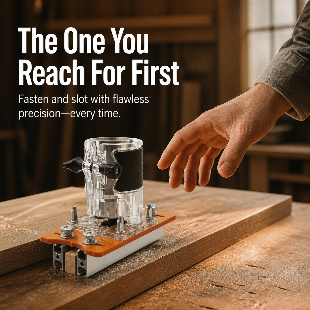 VersaCraft Duo™ — Double Your Woodworking Speed with Flawless Precision and Effortless Flow