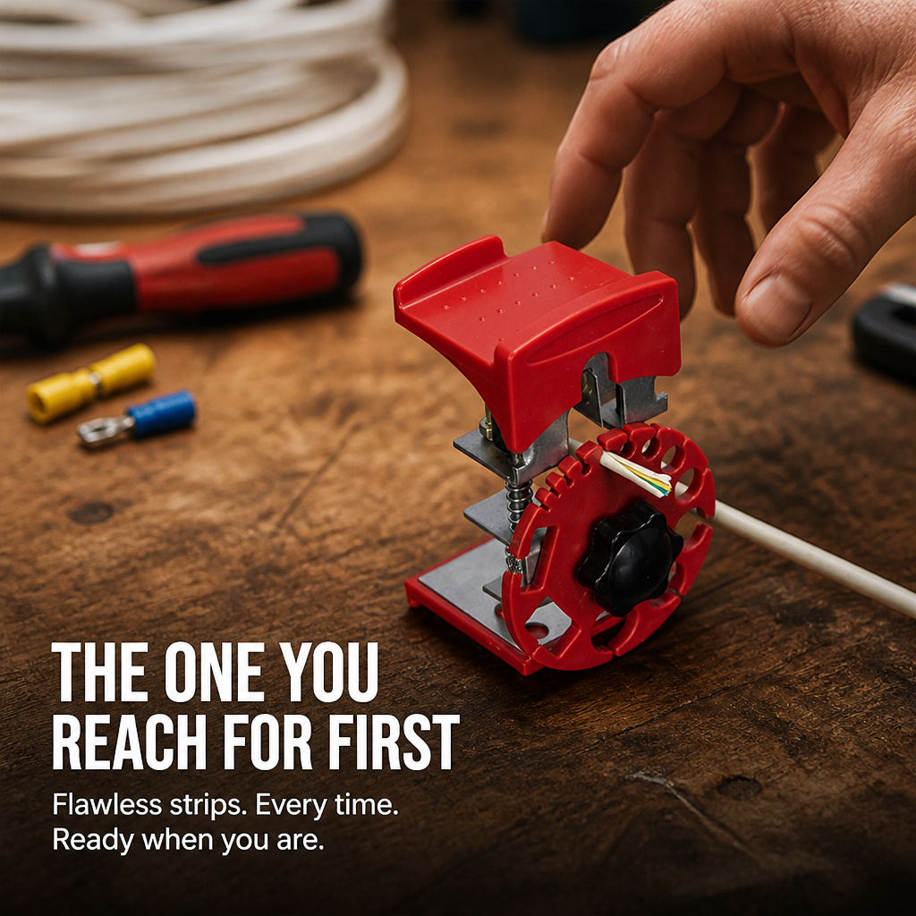 FuseStrip™ — Strip Wires Flawlessly in Seconds Without Slips or Stress