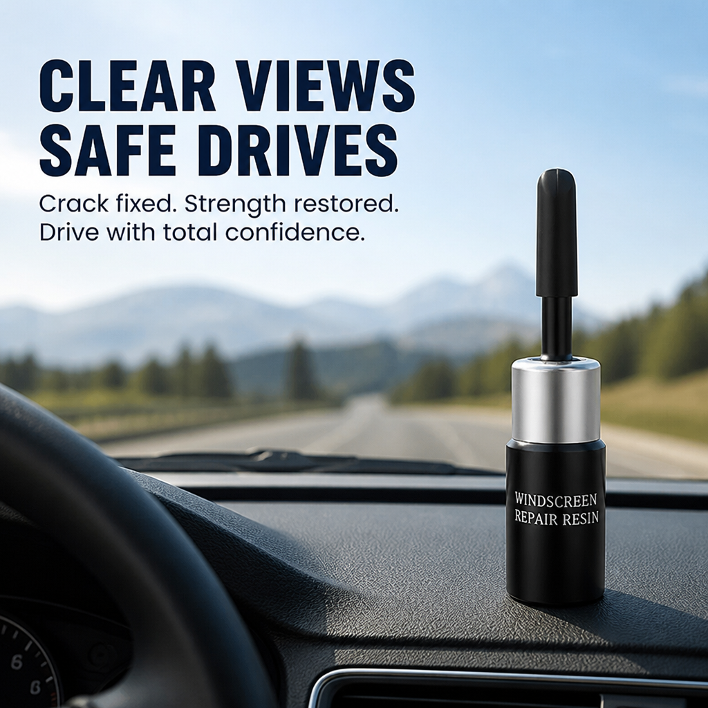 MiracleSeal™ — Lock Cracks Down Fast for a Clear, Worry-Free Drive