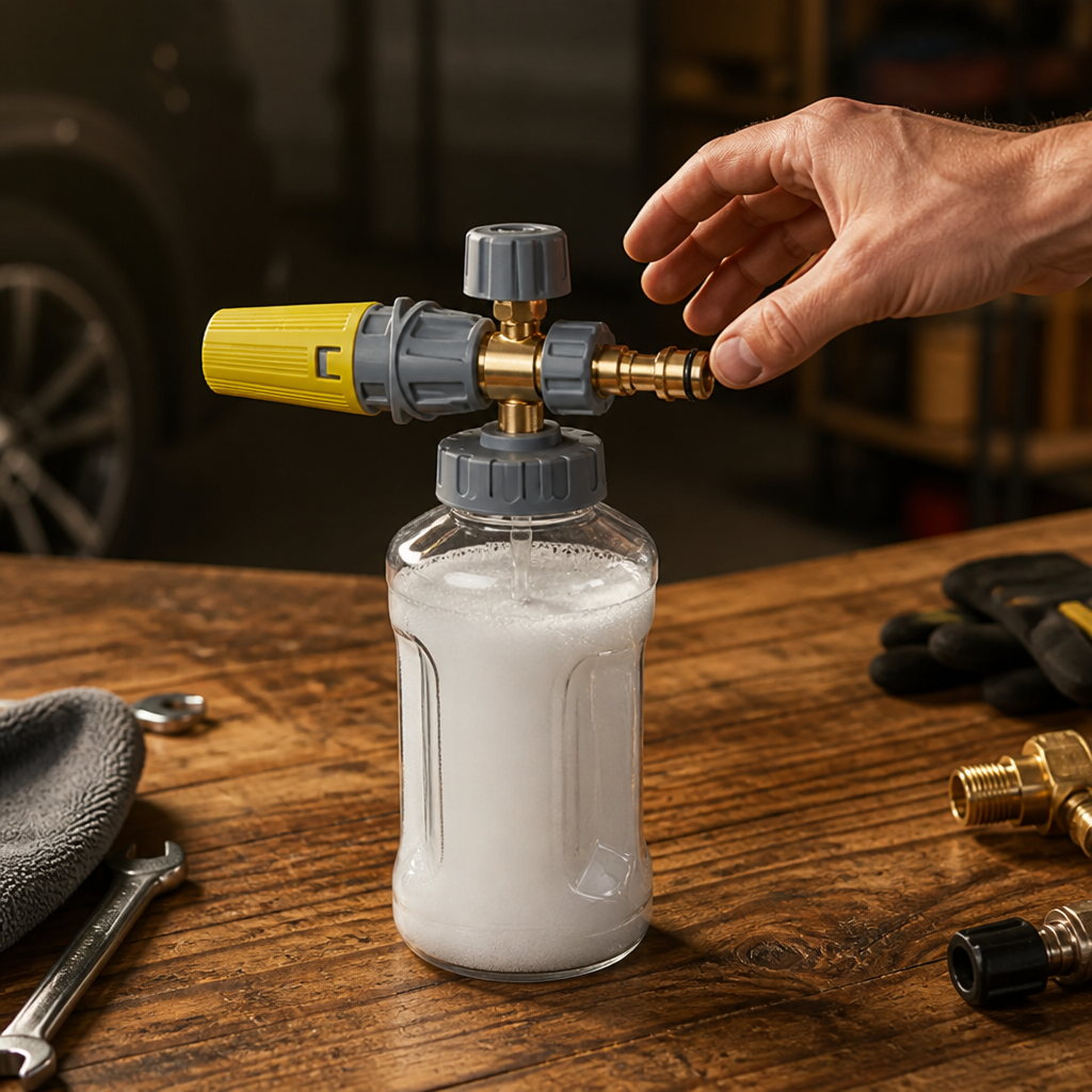 TurboFoamPro™ — Command Every Wash with Thick, Powerful Foam That Delivers a Showroom Shine Instantly