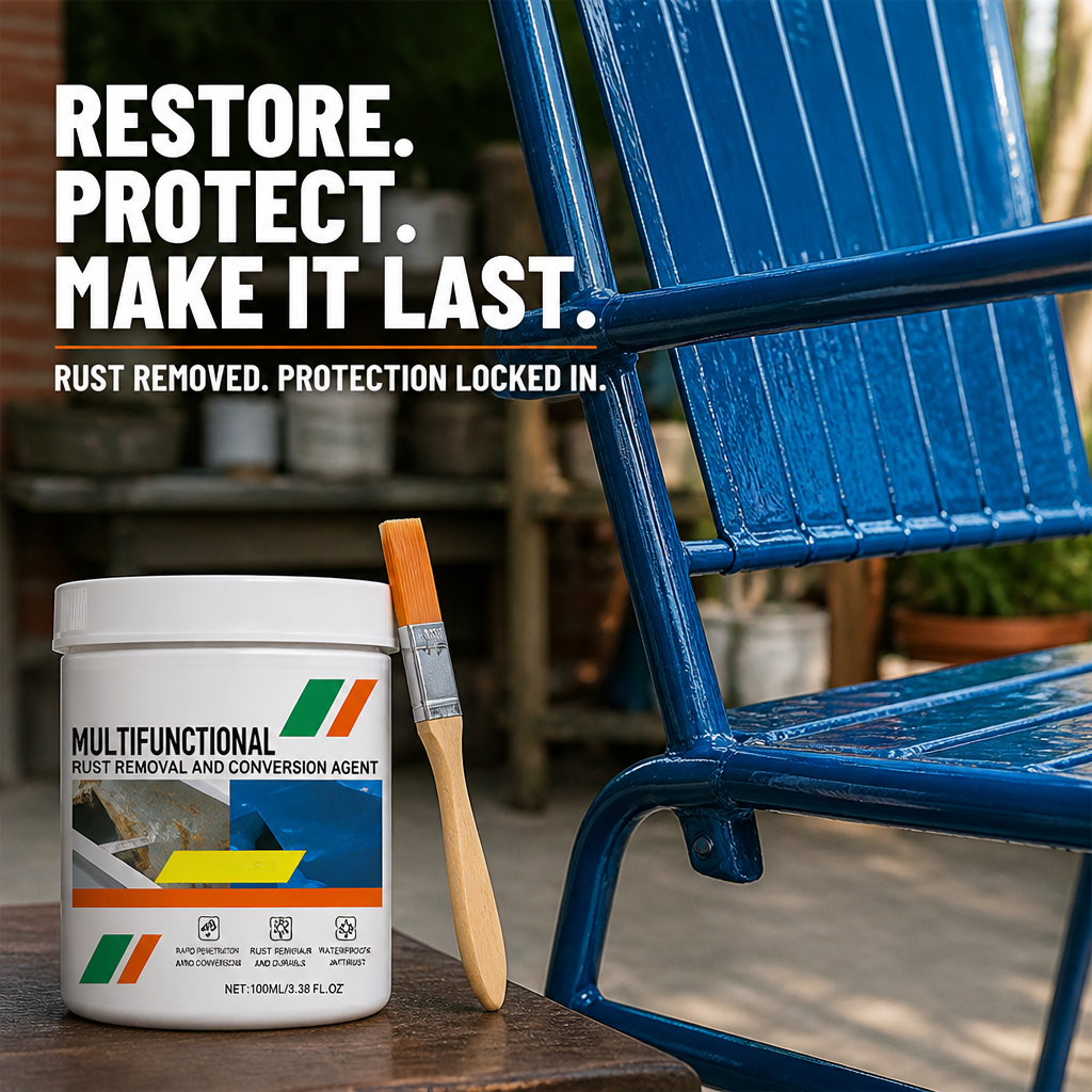 MetalMatte™ — Turn Rusted Metal Into a Lasting, Invisible Fortress of Strength