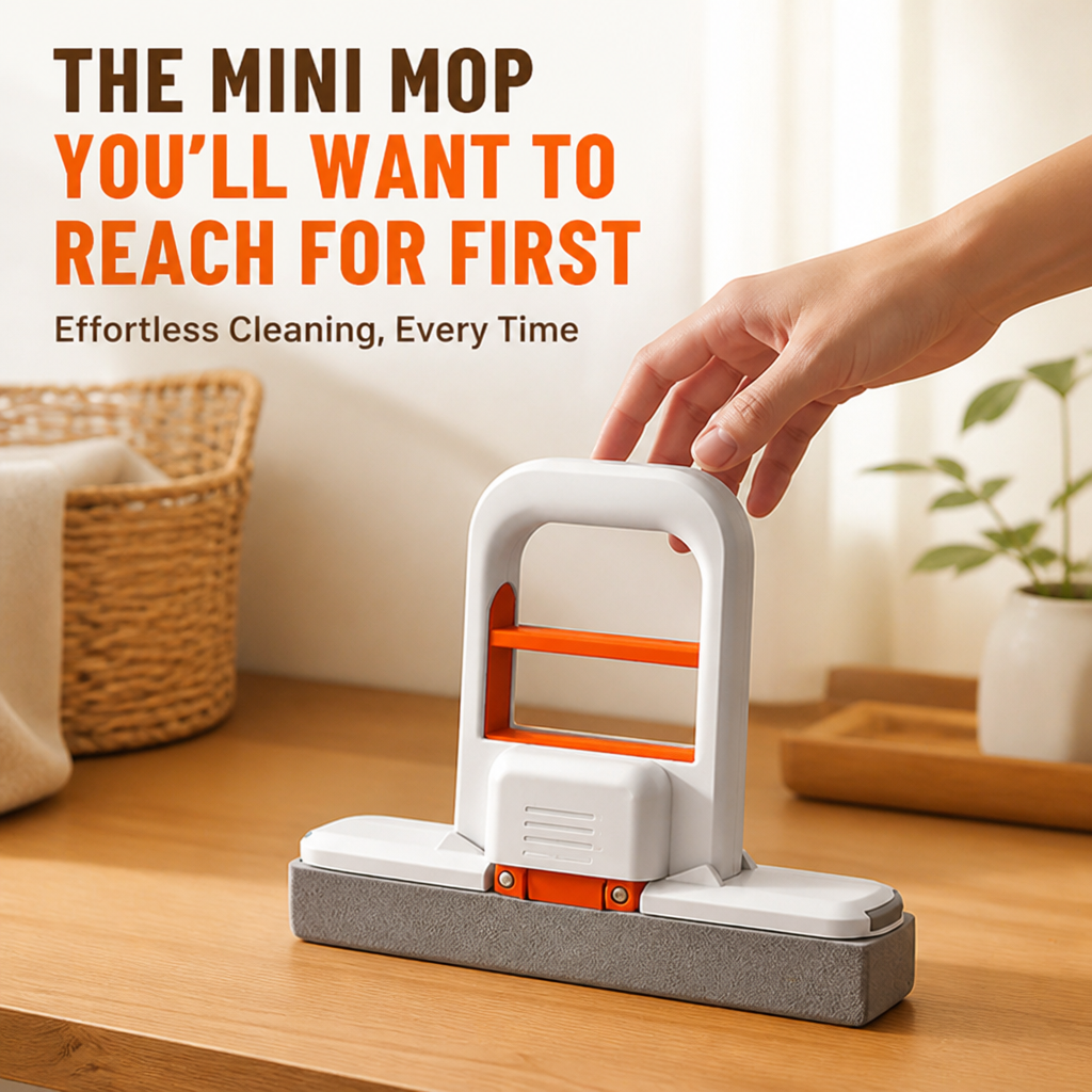 LumiSweep™ Mini Mop — Melt Away Messes Fast and Enjoy Cleaning Again