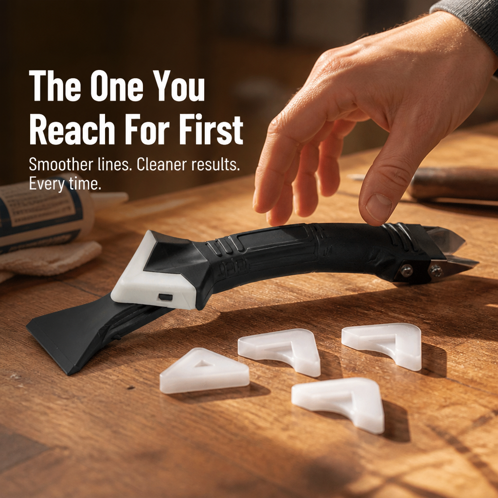 SealMaster™ — Effortless Precision for Perfect, Pro-Level Caulk Lines Every Time