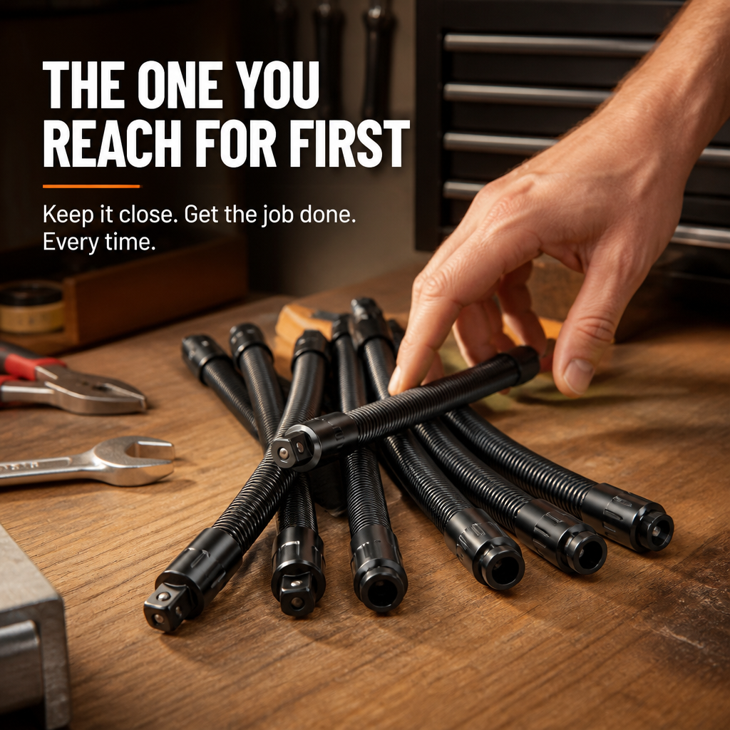 TorqueWave™ Flex Extender — Master Every Tight Spot with Unstoppable Power and Precision