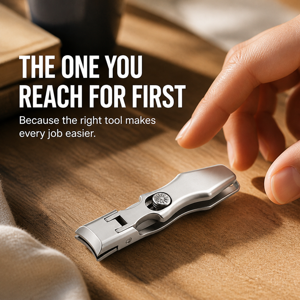 BladeEase™ — Cut Through Thick, Stubborn Nails in One Clean, Pain-Free Snip