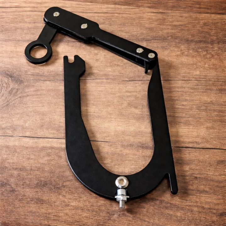 8 cm Rope Clamp in ABS Plastic - Outdoor and Camping Use