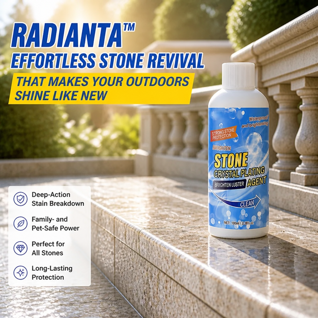 Radianta™ — Effortless Stone Revival That Makes Your Outdoors Shine Like New