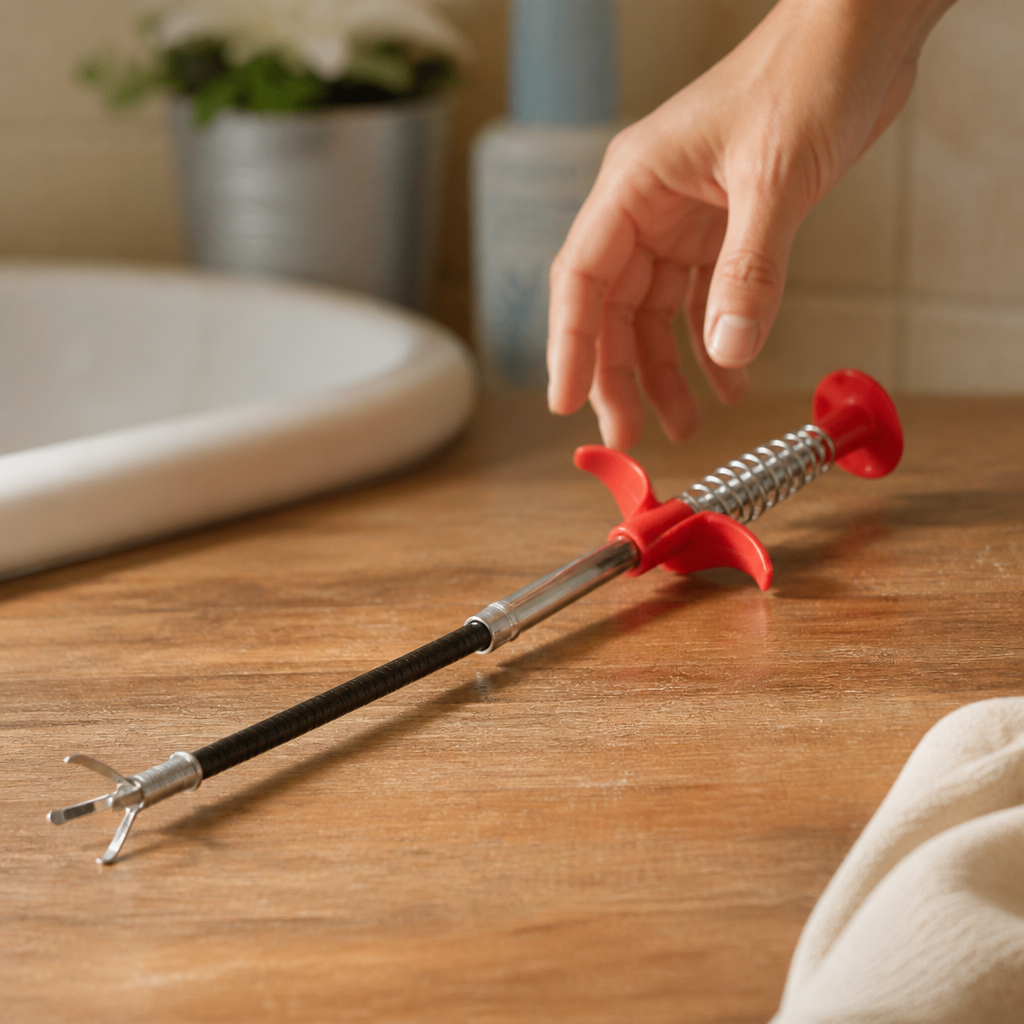 PipeVortex™ — Grab and Clear Clogs Fast Without Chemicals or Mess