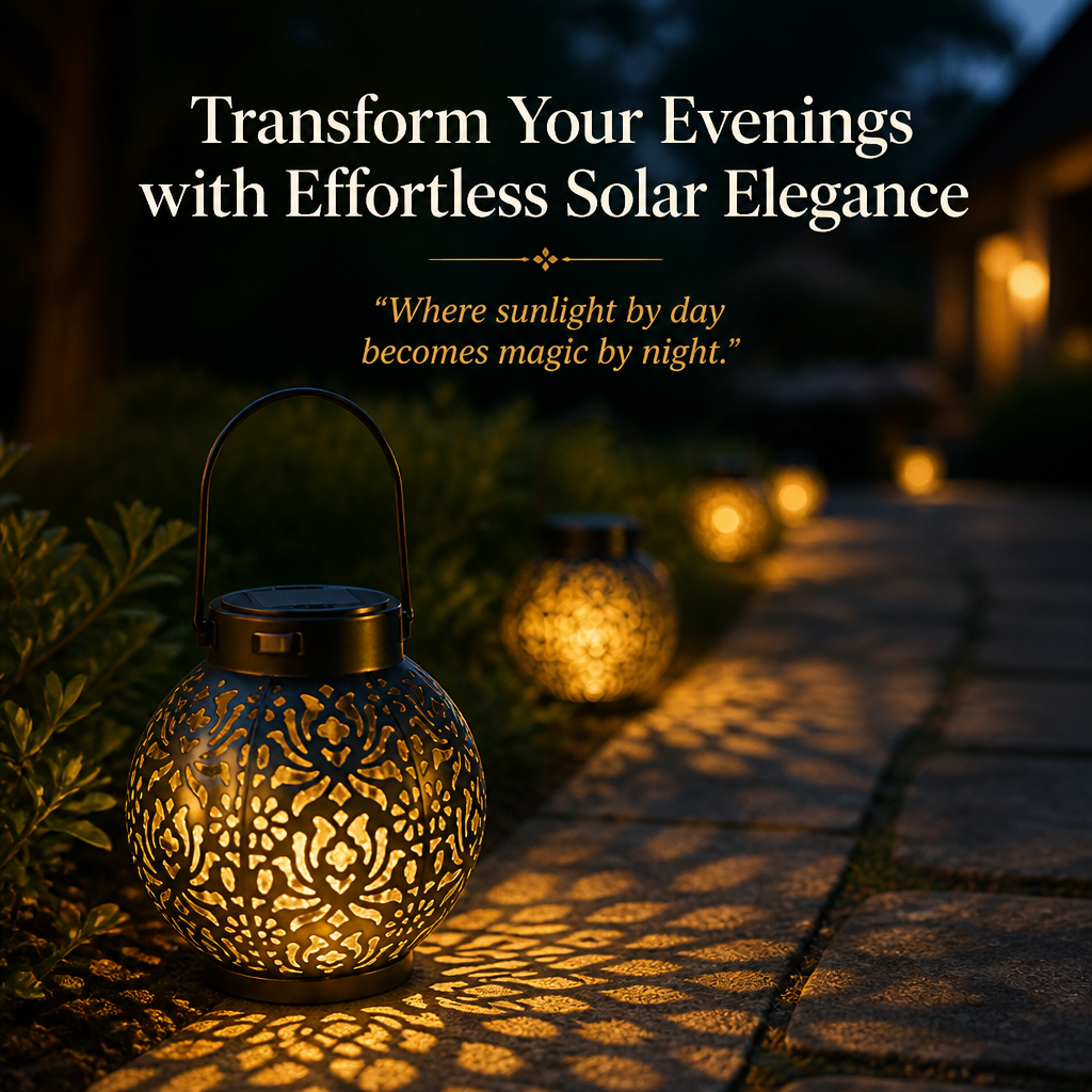 SolaraLuxe™ Pendant Lights — Transform Your Evenings with Effortless Solar Elegance and Magical Glow