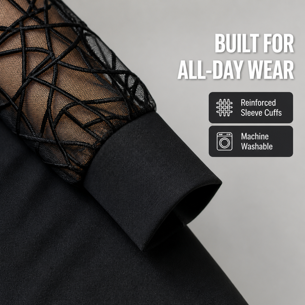 NoirViva™ Tunic Dress — Effortless Elegance That Moves with You All Day