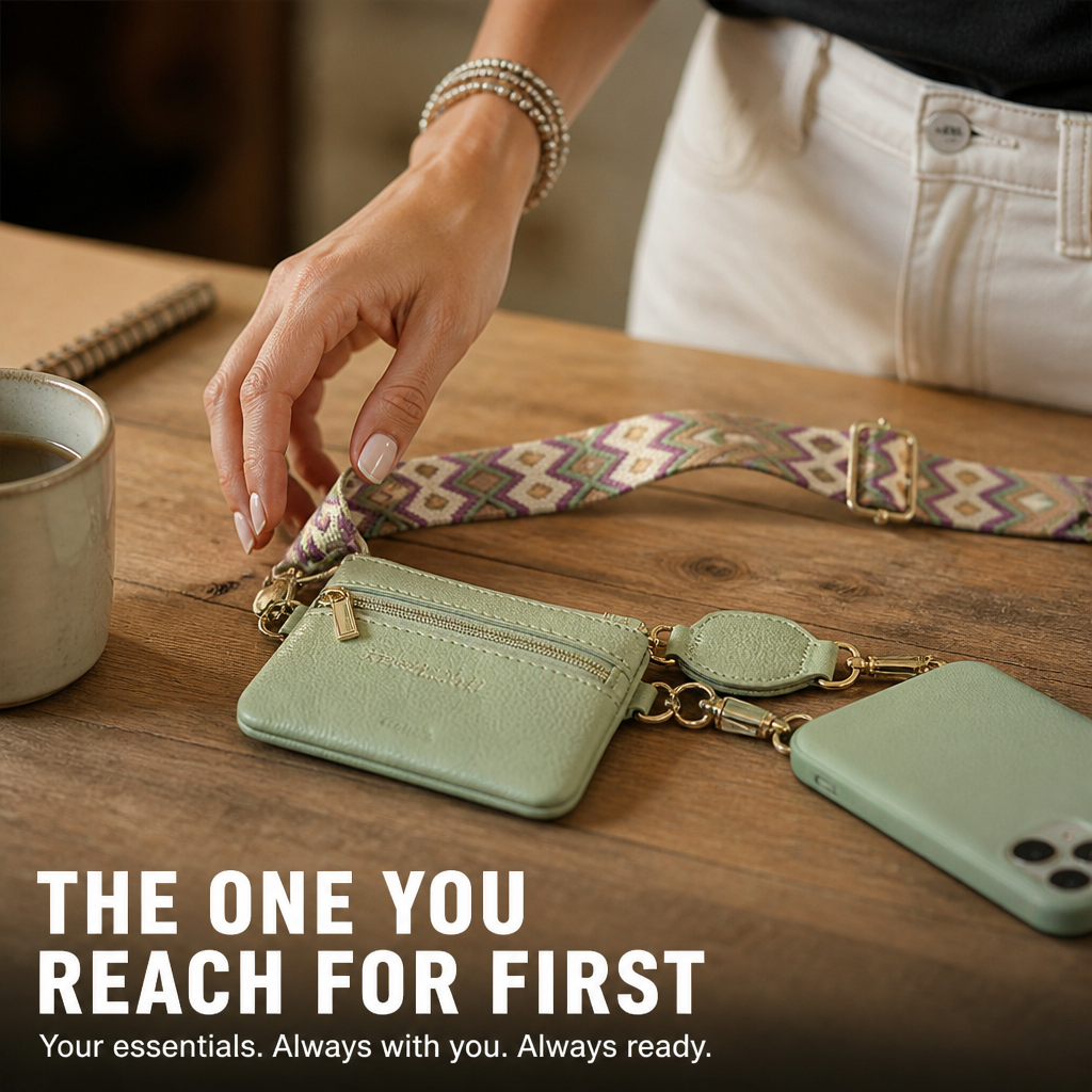 GripFlux™ — Move Light, Stay Handsfree, and Own Every Moment with Confidence