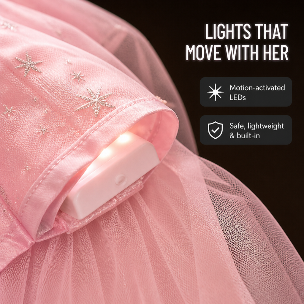 LuminaTwirl™ Dream Dress — Watch Her Sparkle and Shine with Every Magical Spin