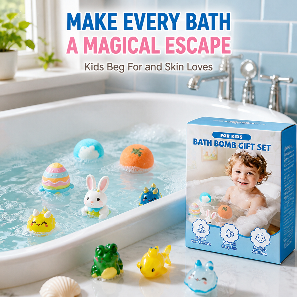 TidalJoy™ — Make Every Bath a Magical Escape Kids Beg For and Skin Loves