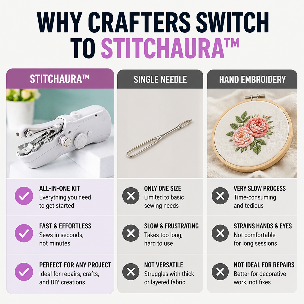 StitchAura™ — Unleash Effortless Creativity Anytime, Anywhere