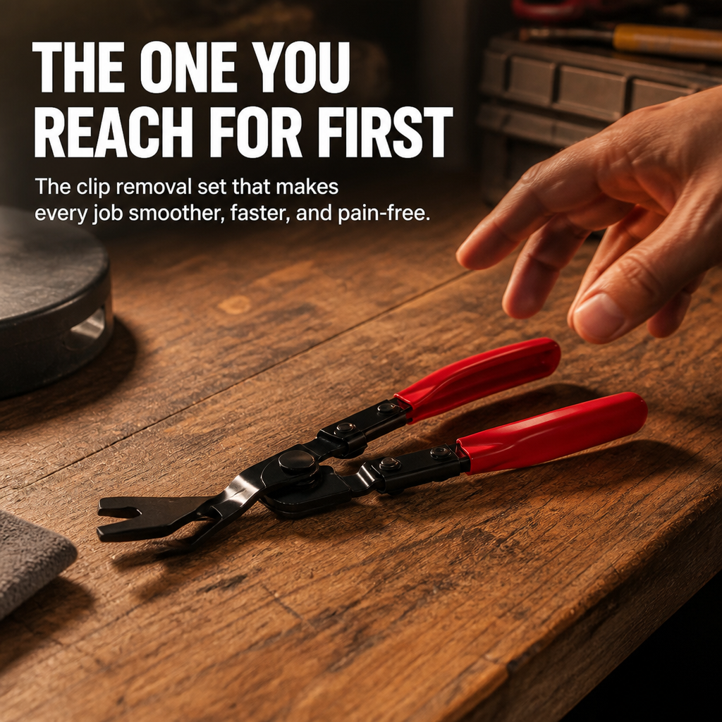 VantaGrip™ Panel Clip Removal Set — Remove Clips Cleanly Without Pain or Damage Every Time