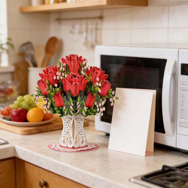3D Pop-Up Card – Transforms Emotions into Unforgettable, Vivid Love