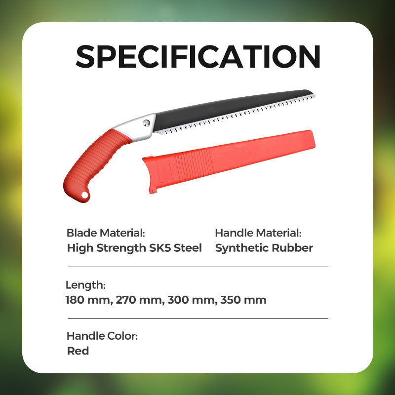 Universal Branch Saw | Sharp Pull Cutting Blade | Protective Cover Included | BranchMaster