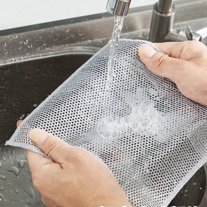 RadianceWipe™ Dual-Surface Cloth — Effortless Gleam Without Harsh Chemicals or Scrubbing Sweat