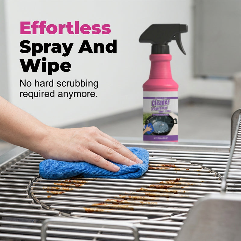 Grill Cleaner - Removes Grease and Dirt for a Like-New Shine!
