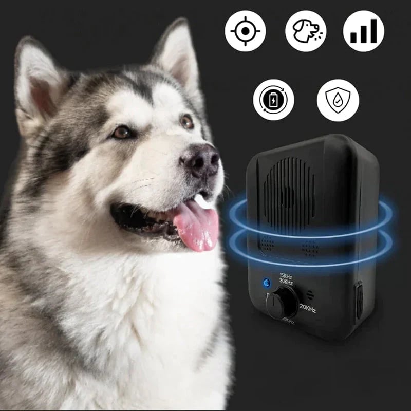 Ultrasonic Bark Control Device for Home and Garden – SilentGuard