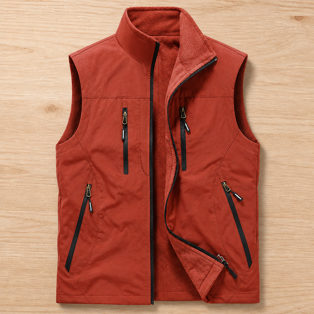 TitanShield™ Oversized Sleeveless Jacket — Own Every Moment with Unmatched Warmth and Secure Freedom
