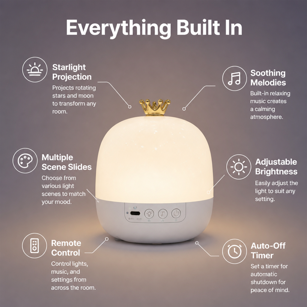 LumaAura™ — Escape Into Soothing Stars and Blissful Nights Every Time