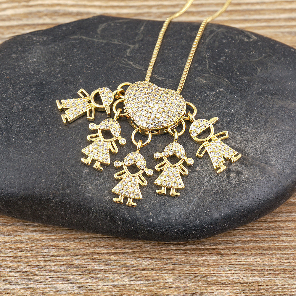 CelestaRay™ Necklace — Carry Your Children’s Love as a Radiant, Everlasting Embrace
