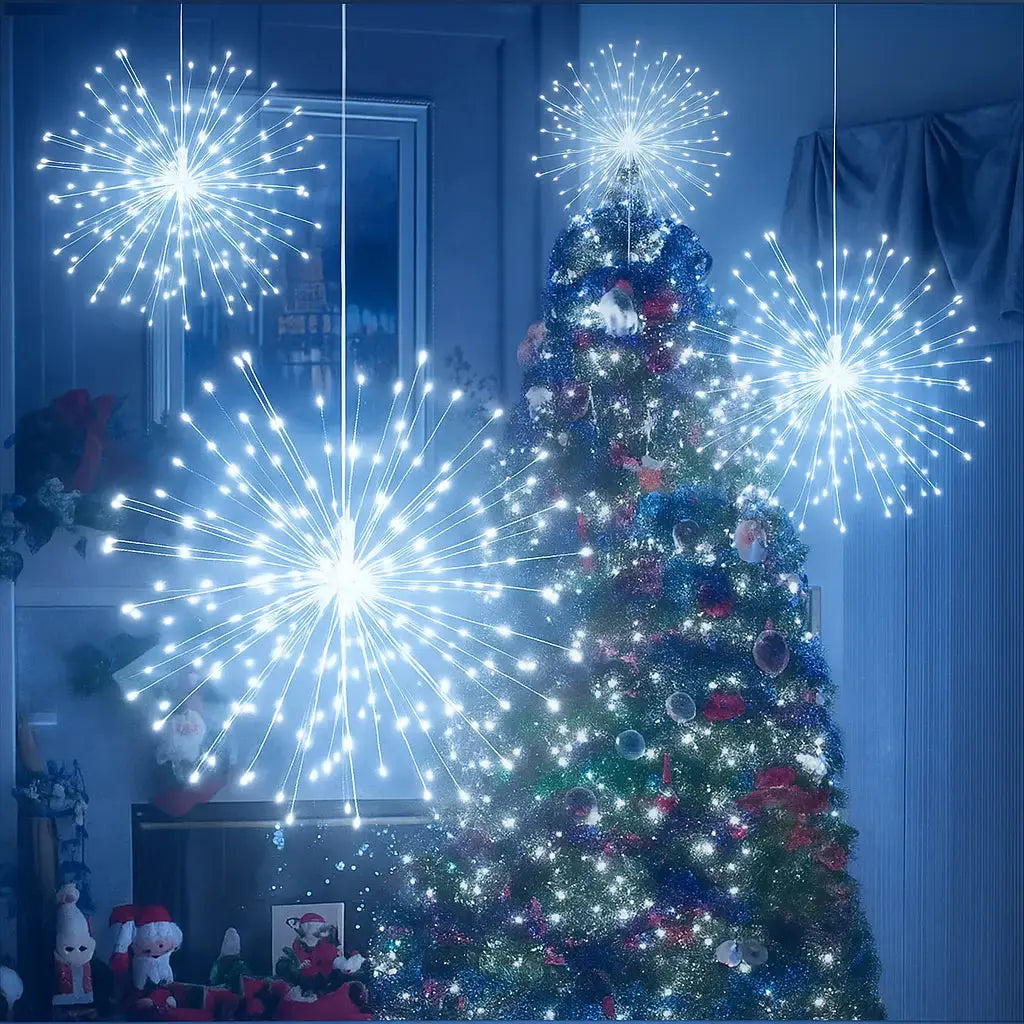 Starburst String Lights Set of 3 — Transforms Your Room into a Dazzling Light Show