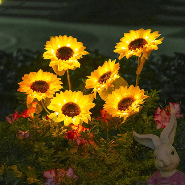 RamaraSun™ Solar Sunflowers — Illuminate Your Nights with Effortless, Enchanting Garden Magic