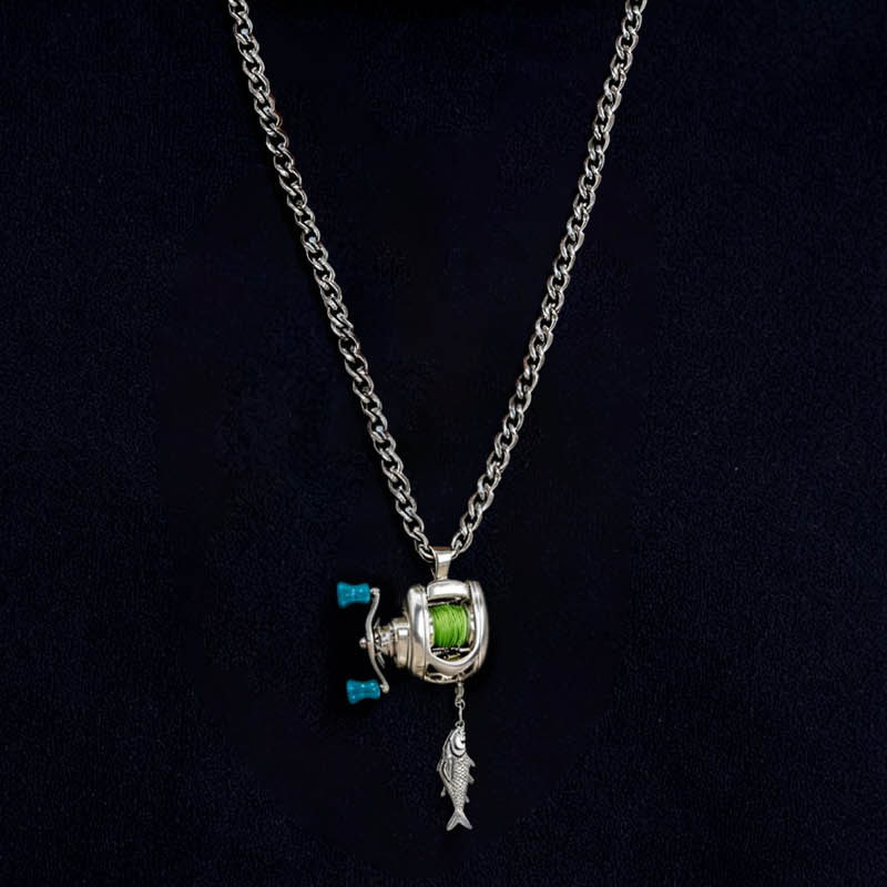 Showcase Your Passion for Fishing with a Stylish Heart Pendant